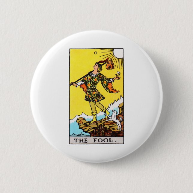 tarot-fool button (Front)