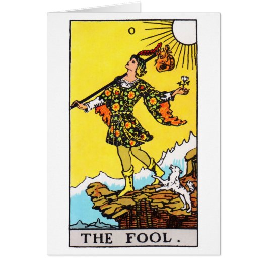 tarot-fool cards (Front)