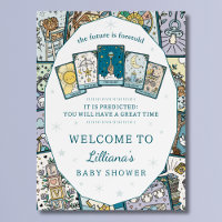 Tarot Fortune Teller Baby Boy Shower Welcome
