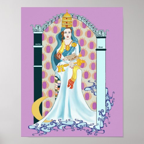 Tarot High Priestess Poster