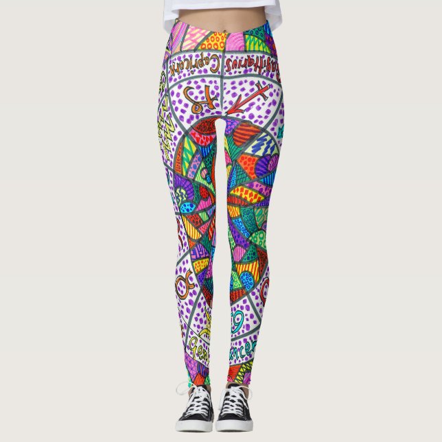 Tarot Lumination Leggings (Front)