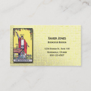 Tarot Magician personalized business card