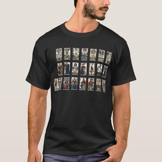 Tarot Major Arcana T-Shirt (Front)