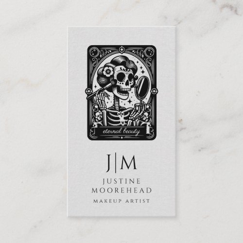 Tarot Makeup Artist Business Card