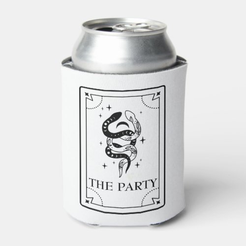 Tarot Mystic Fortune Bachelorette Favor Can Cooler