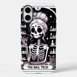 Tarot Nail Technician Business Card iPhone 16 Plus Case