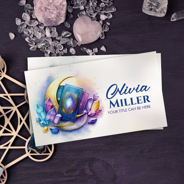 Tarot / Oracle cards with moon and Crystals (Creator Uploaded)