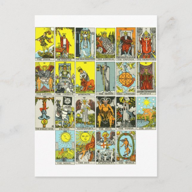 tarot postcard (Front)
