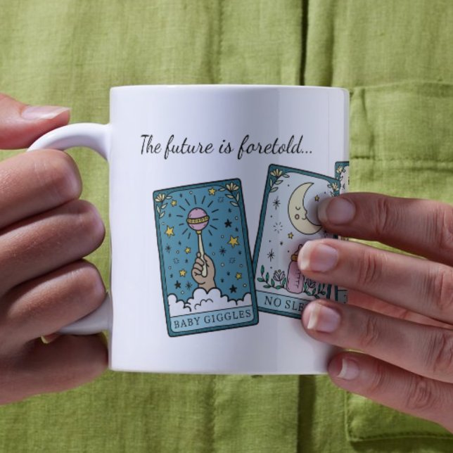 Tarot Pregnancy Baby Girl Reveal for Family Coffee Mug (Creator Uploaded)