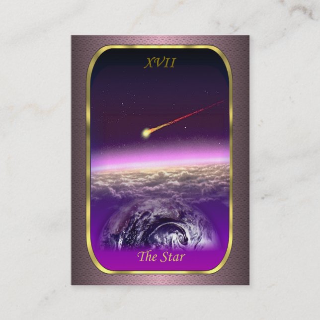 Tarot Profile Cards - The Star Card (Front)