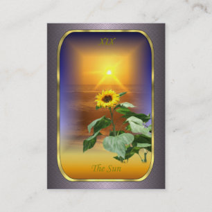 Tarot Profile Cards - The Sun