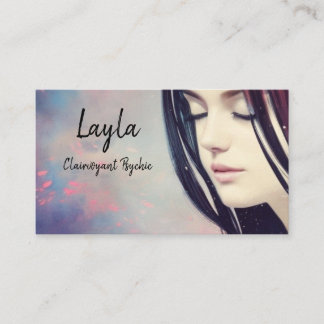 Tarot Psychic hair Business Card
