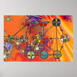 Tarot Qabbalah of WG Gray Poster