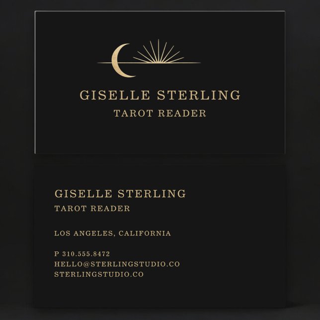 Tarot Reader Business Card (Creator Uploaded)