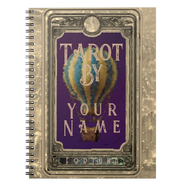 Tarot Reader Tarot Cards Notebook (Front)