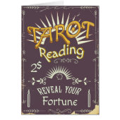 Tarot Reader vintage print (Front)