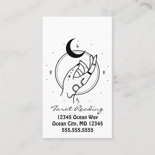 Tarot Reading Business Card