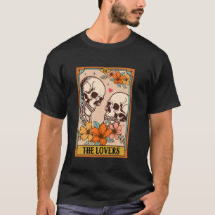 Tarot Reading Mystical Couple Psychic The Lovers T T-Shirt