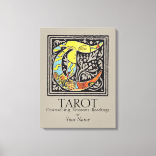 TAROT Sessions, Counselling, - Wrapped Canvas Print