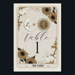 Tarot Table Numbers Wedding Sun Moon Aligned Cards<br><div class="desc">Tarot Table Numbers Wedding Sun Moon Aligned Cards - Table Numbers for your next event,  change each number to suit your event size Matching items available on my store!</div>