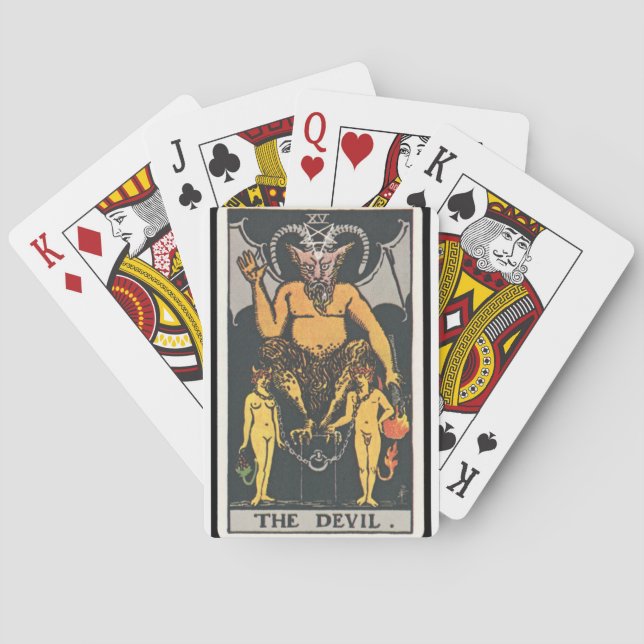 Tarot: The Devil Poker Cards (Back)