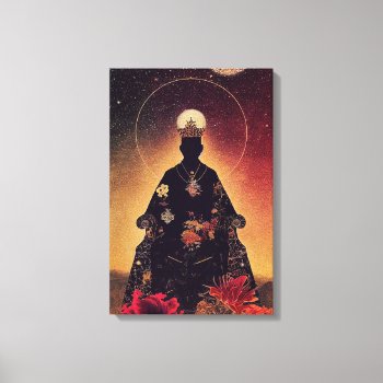 Tarot: The Emperor  The King Canvas Print by thatcrazyredhead at Zazzle