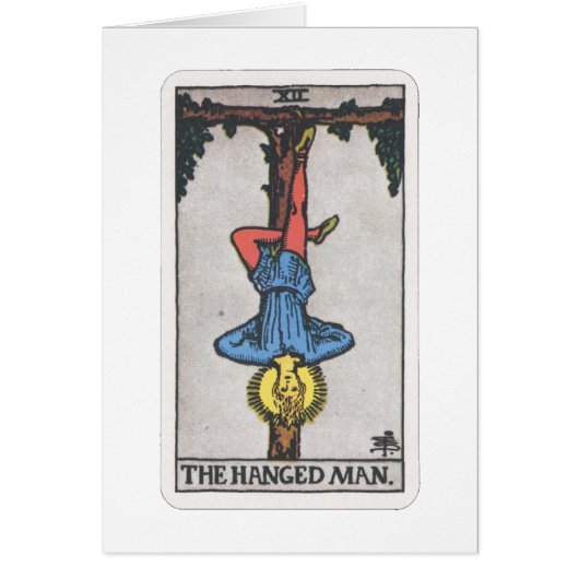 Tarot The hanged man (Front)