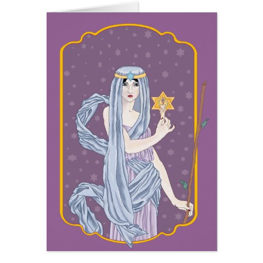 Tarot The Hermit Cards (Front)