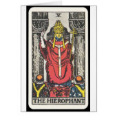 Tarot: The Hierophant (Front)