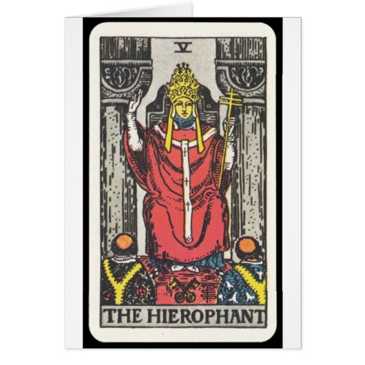 Tarot: The Hierophant (Front)