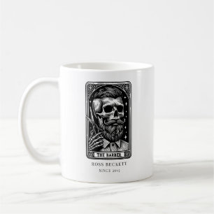 Tarot Theme Vintage Barber Coffee Mug
