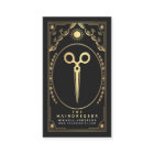 Tarot Vintage Black & Gold Hair Stylist