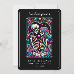 Tarot Wedding Save Flat  Save The Date
