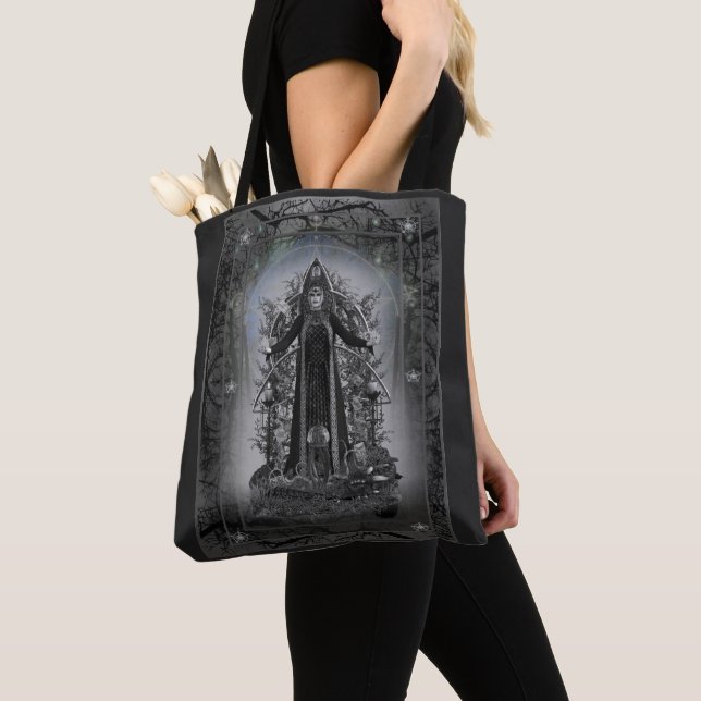Tarot Witch ~ Strength Tote Bag (Close Up)