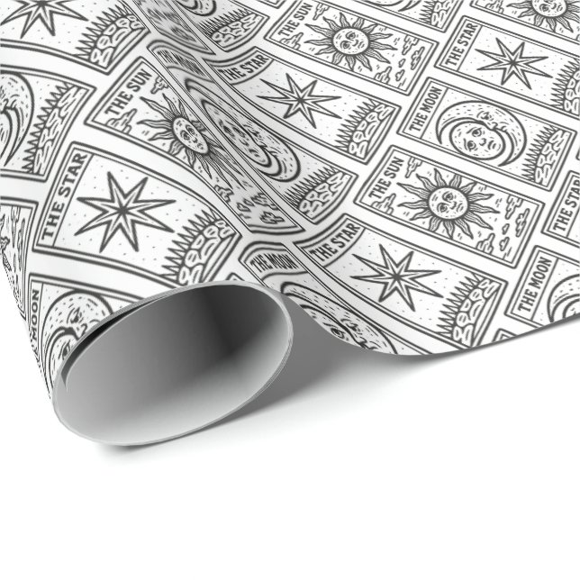 Tarot Wrapping Paper (Roll Corner)