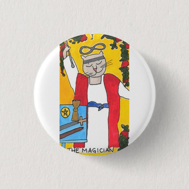 Tarotcats Button (Front)