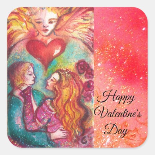 TAROTS OF LOST SHADOWSLOVERS Valentines Day Square Sticker