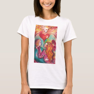 TAROTS OF LOST SHADOWS / LOVERS Valentine's Day T-Shirt