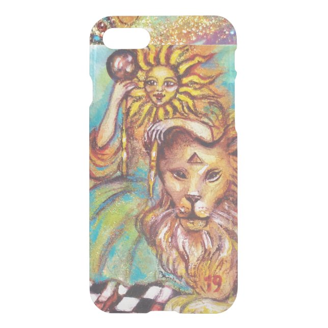TAROTS OF THE LOST SHADOWS 19 / THE SUN UNCOMMON iPhone CASE (Back)