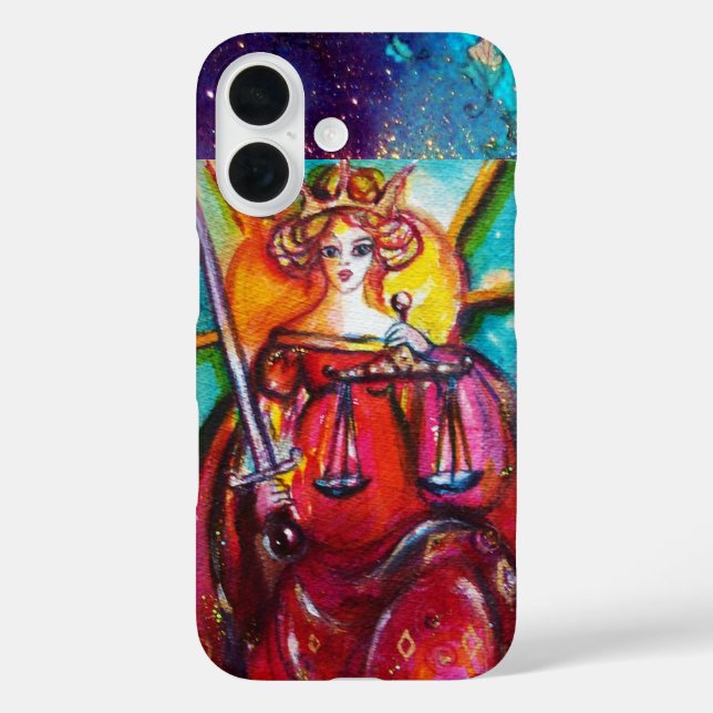 TAROTS OF THE LOST SHADOWS / JUSTICE Case-Mate iPhone CASE (Back)