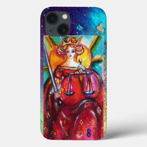 TAROTS OF THE LOST SHADOWS  JUSTICE  iPhone 13 CASE
