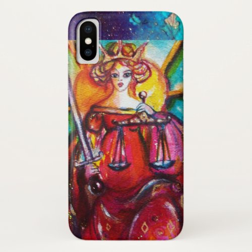 TAROTS OF THE LOST SHADOWS  JUSTICE iPhone XS CASE