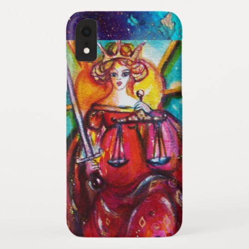 TAROTS OF THE LOST SHADOWS  JUSTICE iPhone XR CASE
