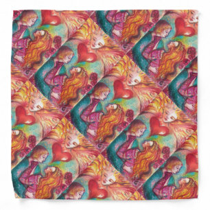 TAROTS OF THE LOST SHADOWS /LOVERS Valentine Day Bandana