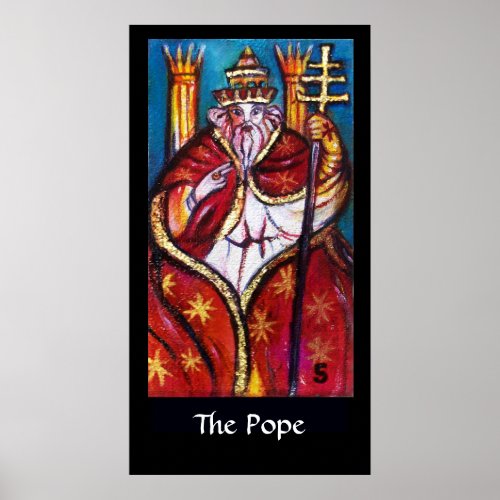 TAROTS OF THE LOST SHADOWS POPE HIEROPHANT POSTER