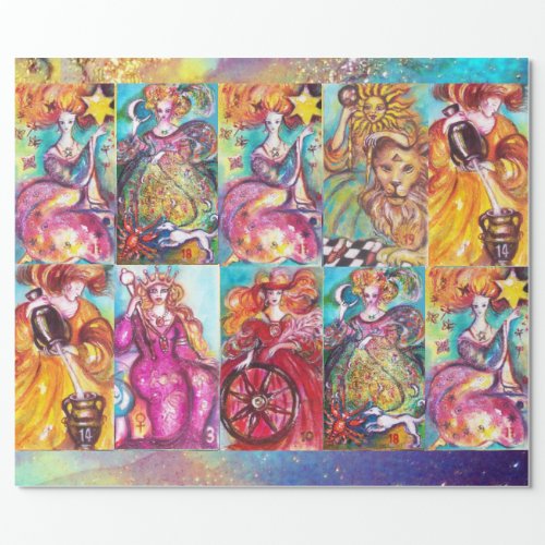 TAROTS OF THE LOST SHADOWS STARMOONSUNEMPRESS WRAPPING PAPER