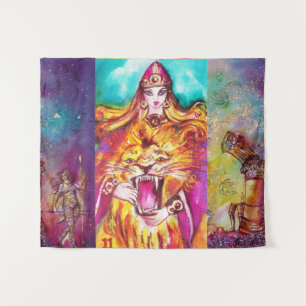 TAROTS OF THE LOST SHADOWS / STRENGHT FORTITUDE TAPESTRY