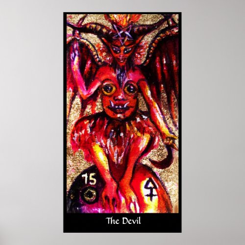 TAROTS OF THE LOST SHADOWS The Devil Poster
