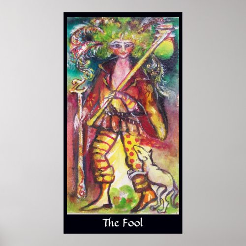 TAROTS OF THE LOST SHADOWS THE FOOL POSTER