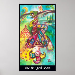 TAROTS OF THE LOST SHADOWS /THE HANGED MAN POSTER